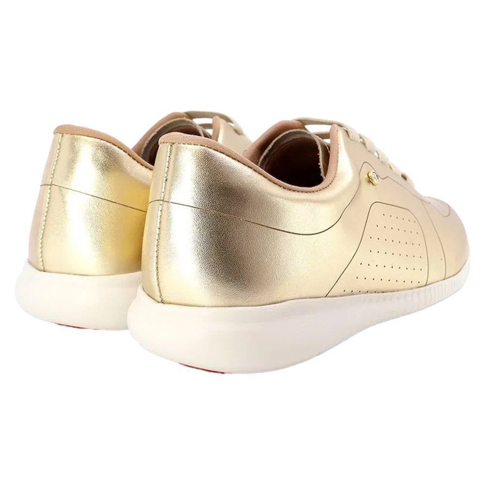 Kit Tênis Usaflex Casual Feminino Dourado 3