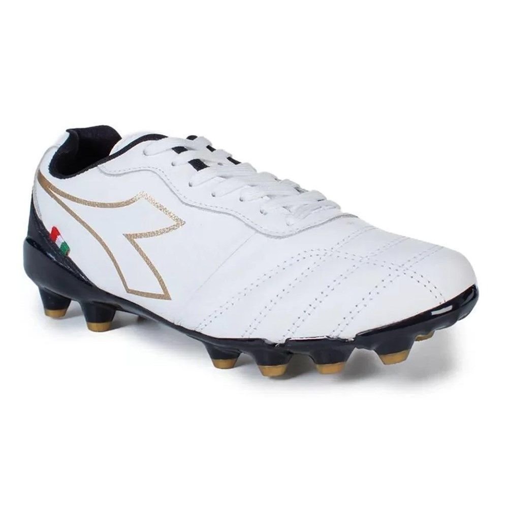 Chuteira Campo Diadora Calcio Branco 1