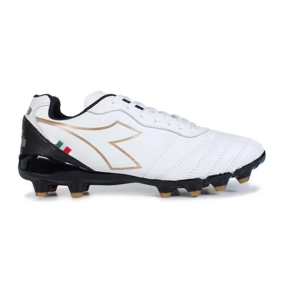 Chuteira Campo Diadora Calcio Branco 3