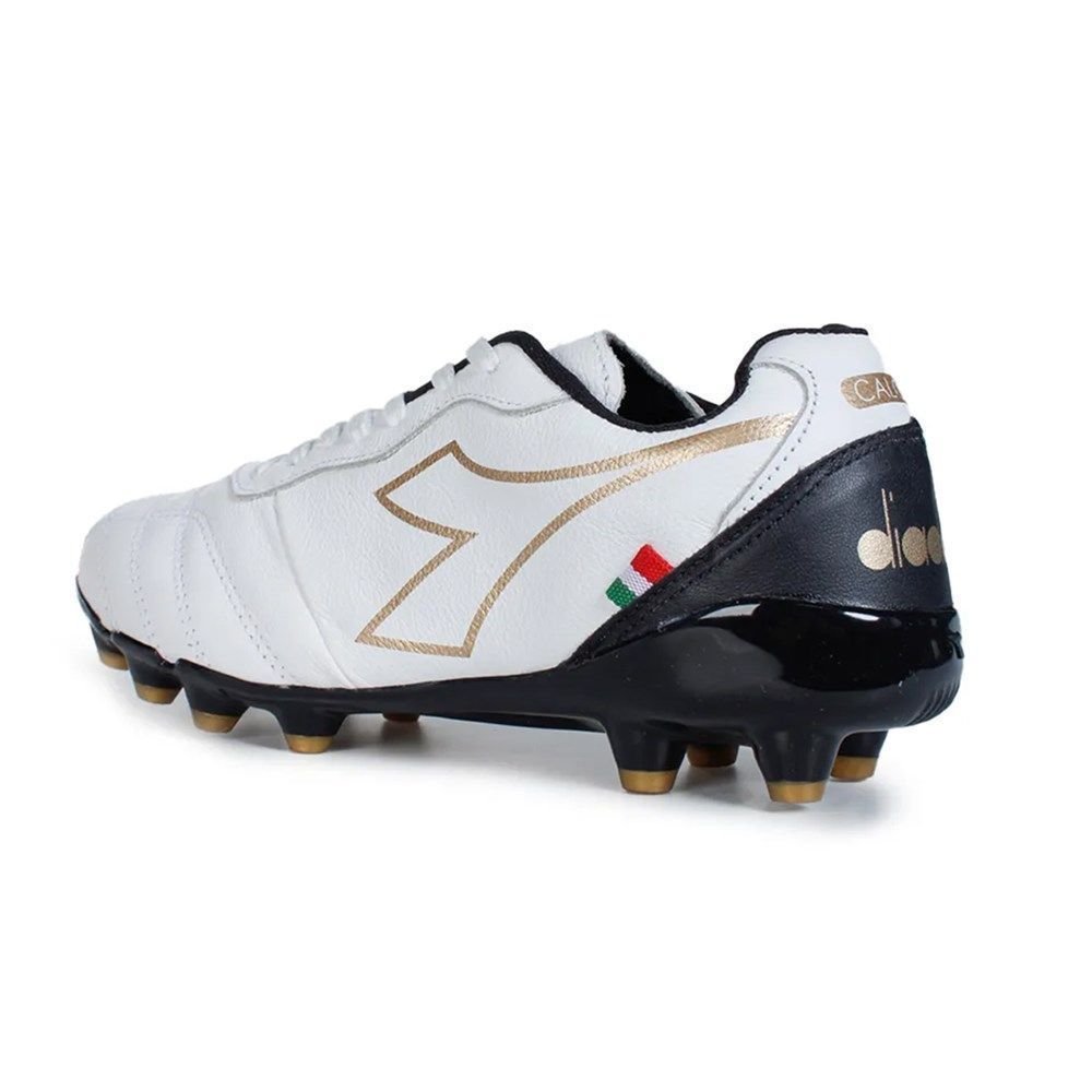 Chuteira Campo Diadora Calcio Branco 4