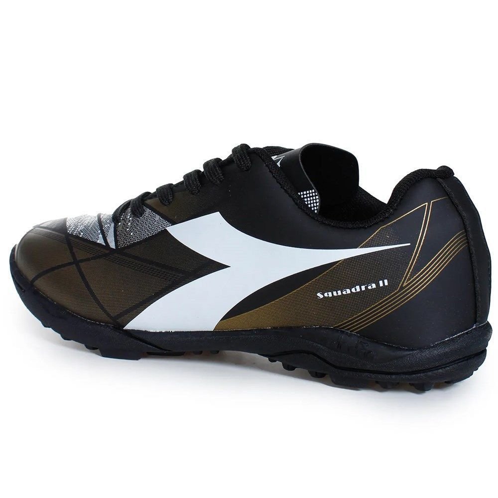 Chuteira Society Diadora Squadra II Preto 3