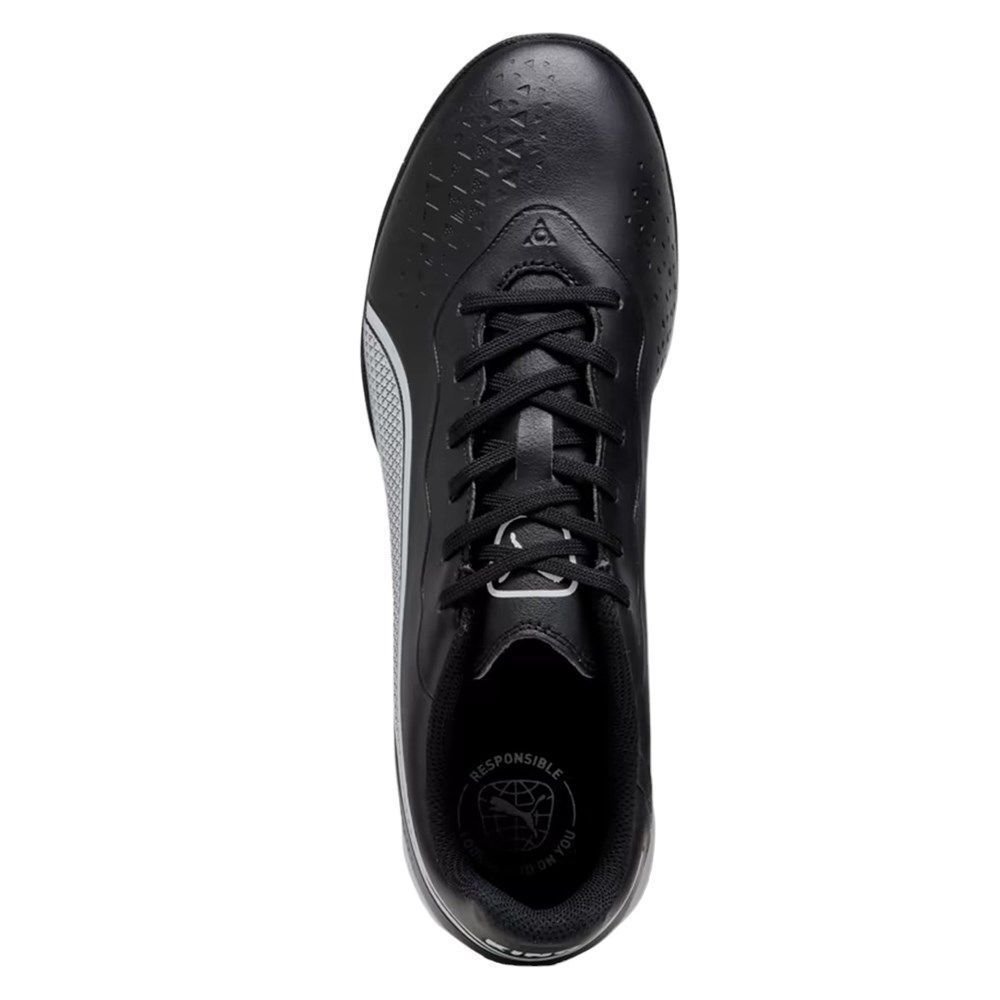 Chuteira Society Puma King Match TT Preto/Branco 4