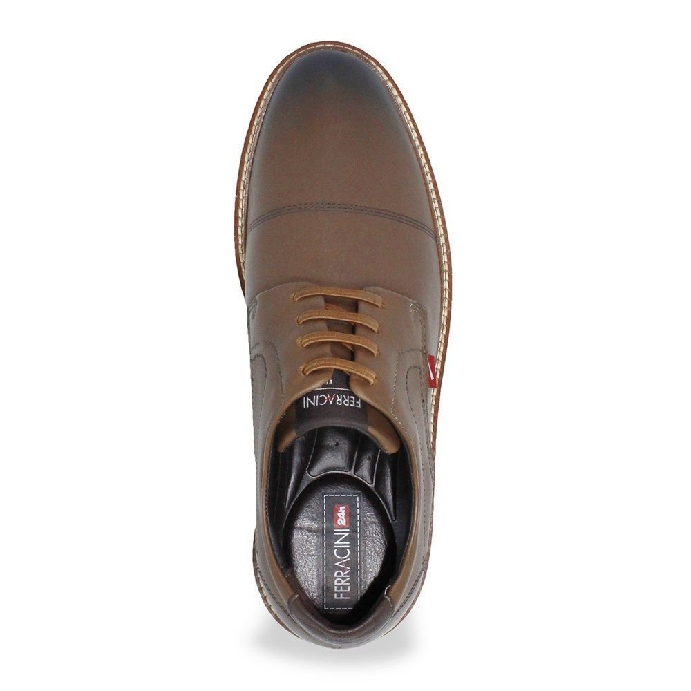 Sapato Ferracini Lancaster Masculino Marrom 3