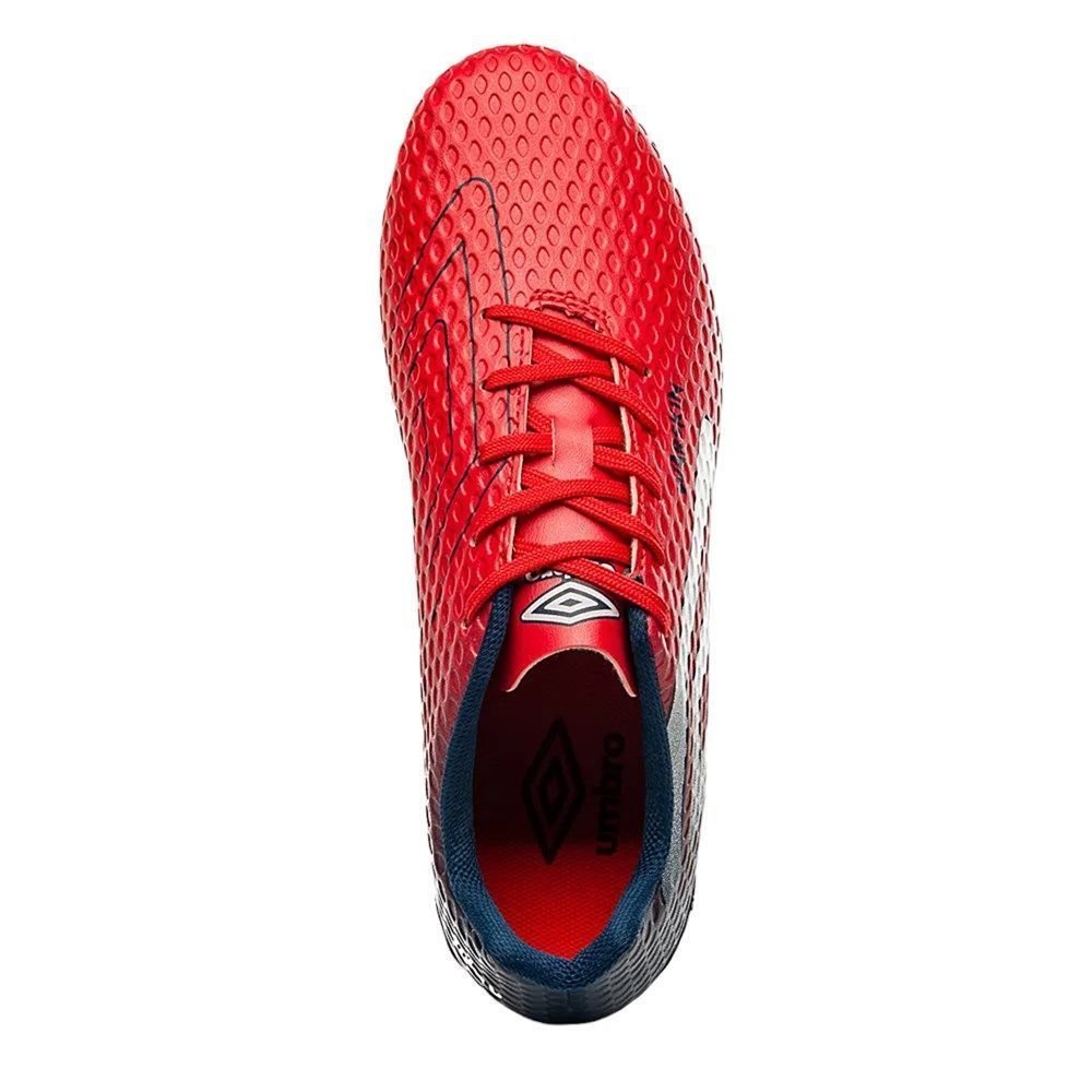 Chuteira Campo Umbro Warskin Vermelho 4