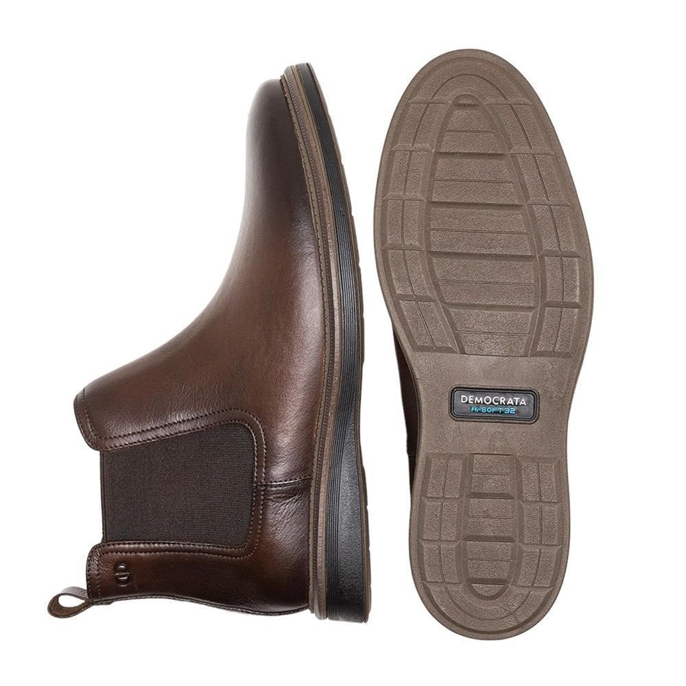 Bota Democrata Metropolitan James Masculina Marrom 3