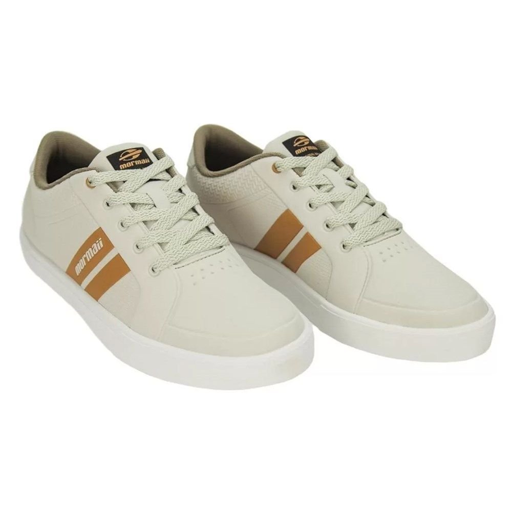 Tênis Mormaii Urban Stripe 3 Masculino Bege 3