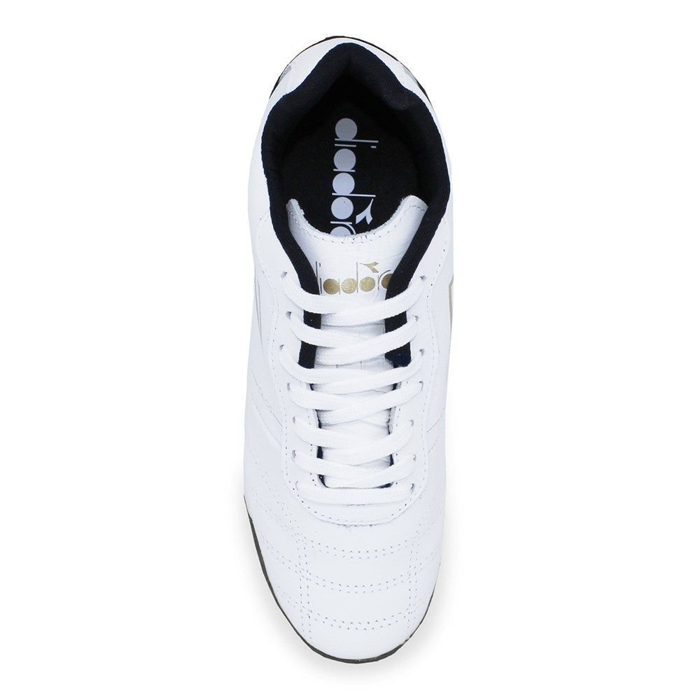 Chuteira Society Diadora Calcio Elite Branco 3