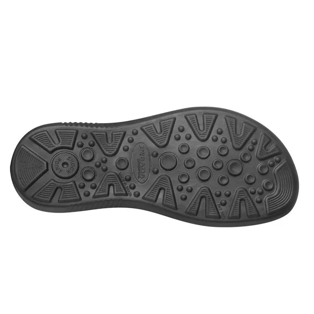 Sandália Pegada Tropical Masculino Marrom 4