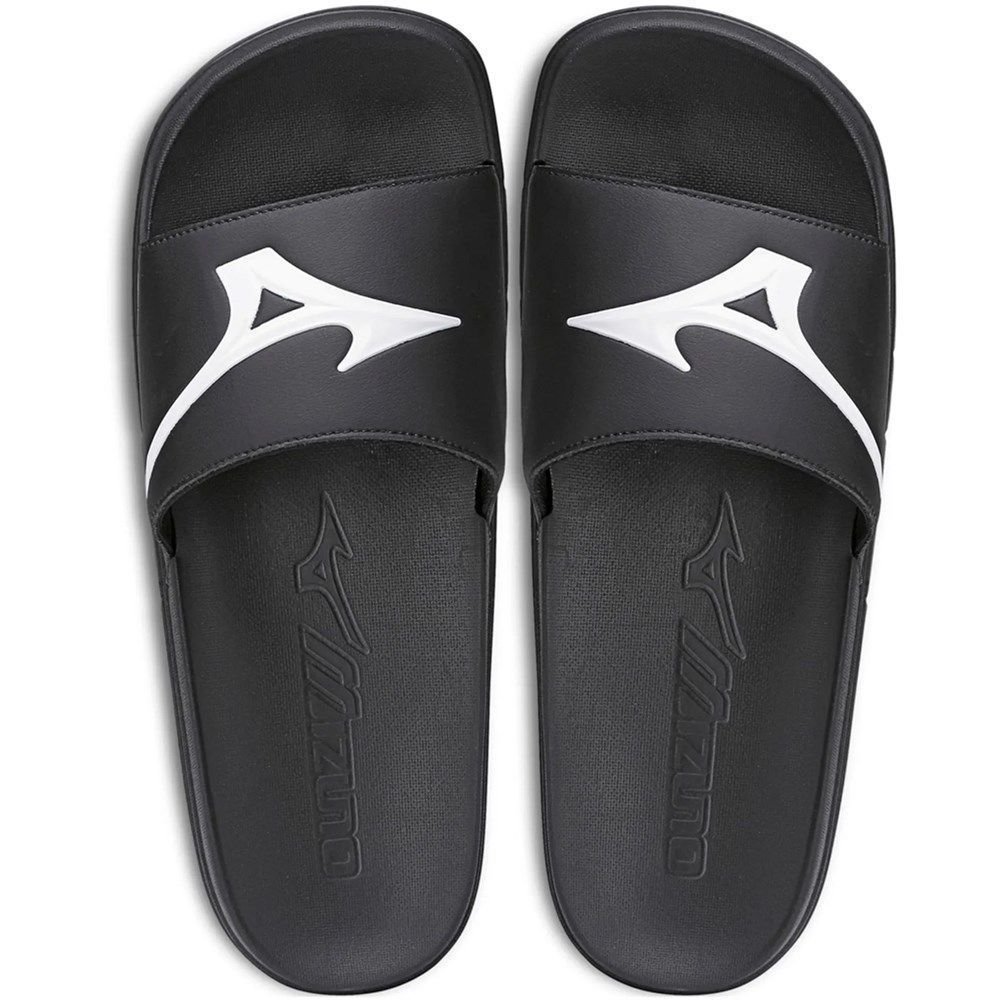 Chinelo Mizuno Slide Basic Masculino Preto 1