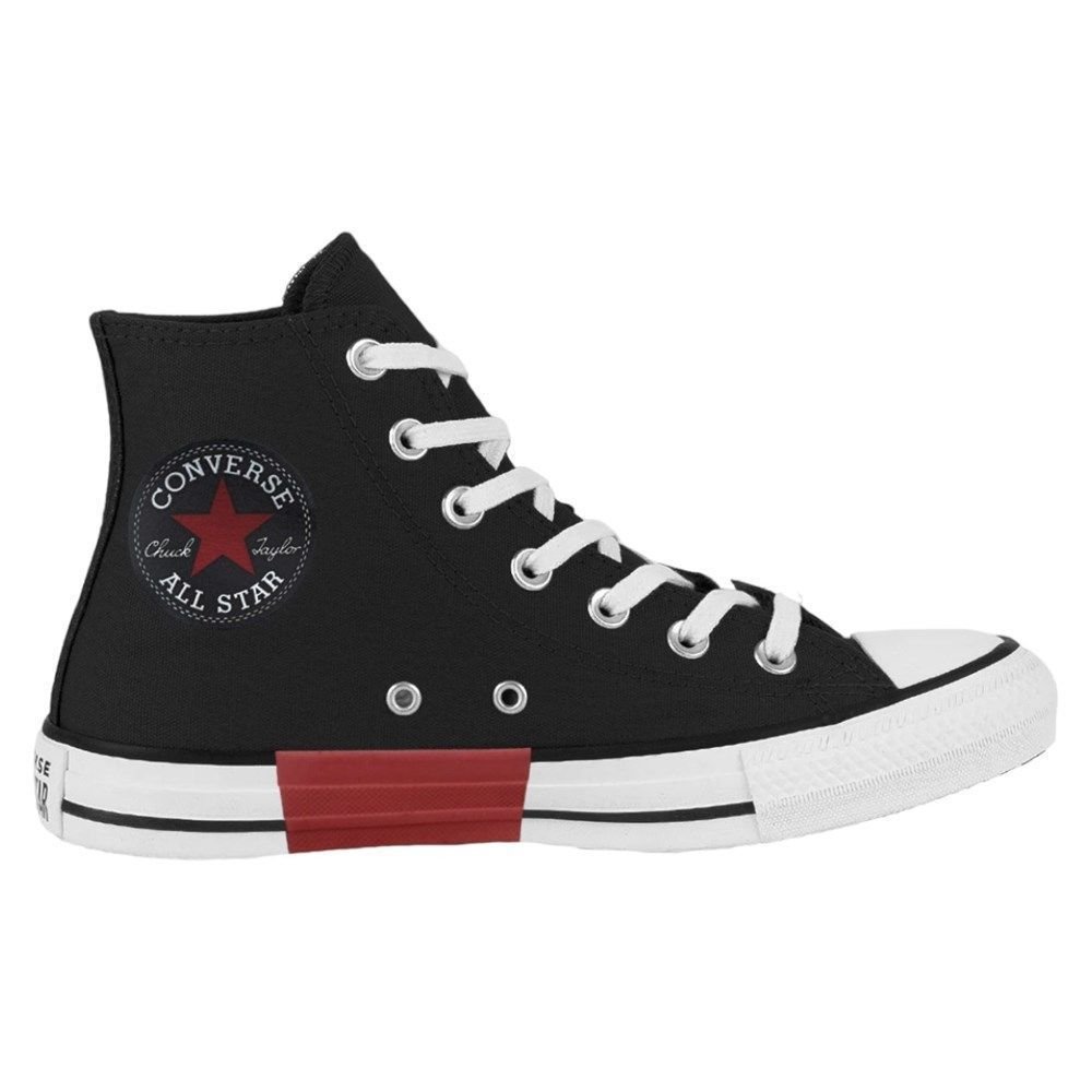 Tênis Converse All Star Chuck Taylor HI Unissex Preto 1