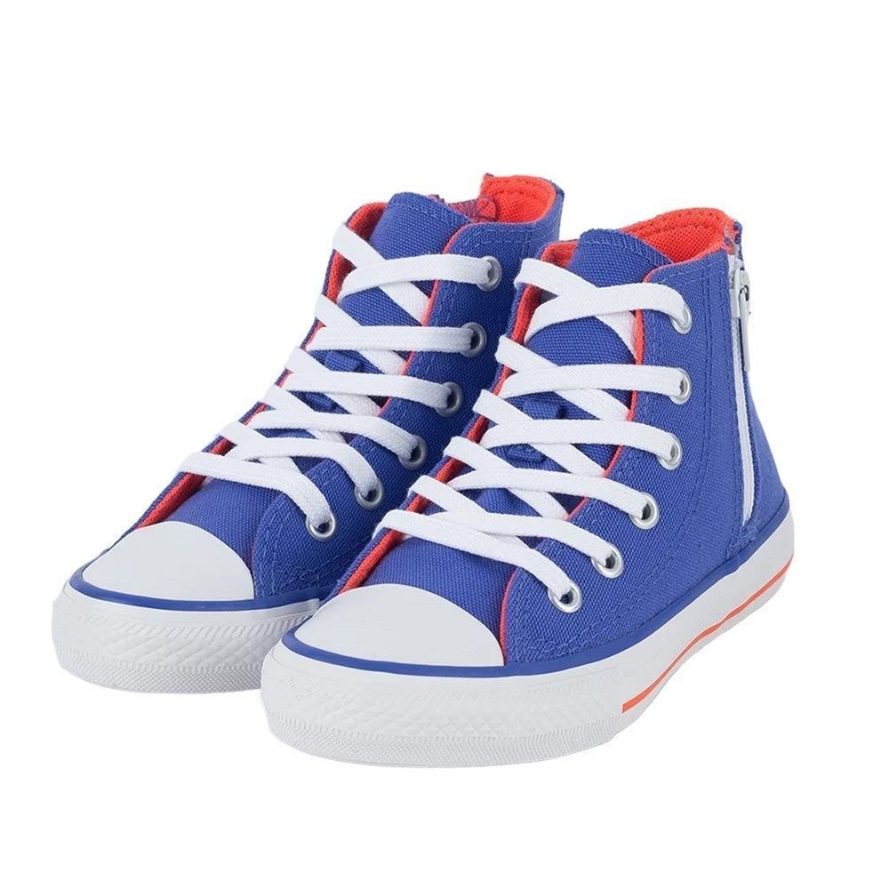 Tênis Converse All Star Chuck Taylor HI Kids Azul 4