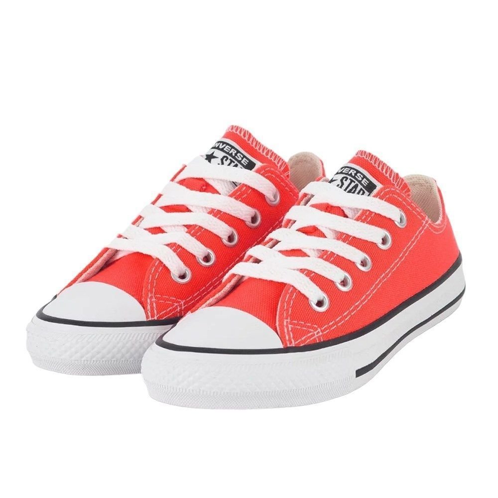 Tênis Converse All Star Chuck Taylor OX Kids Laranja 3