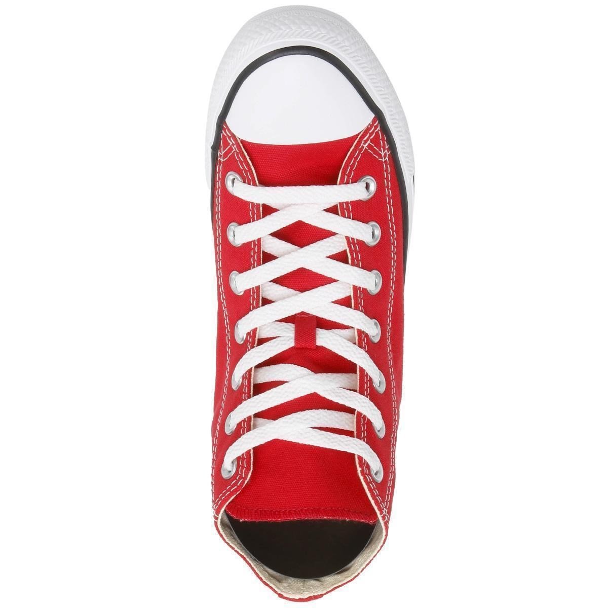 Tênis Converse All Star Chuck Taylor HI Unissex Vermelho 4