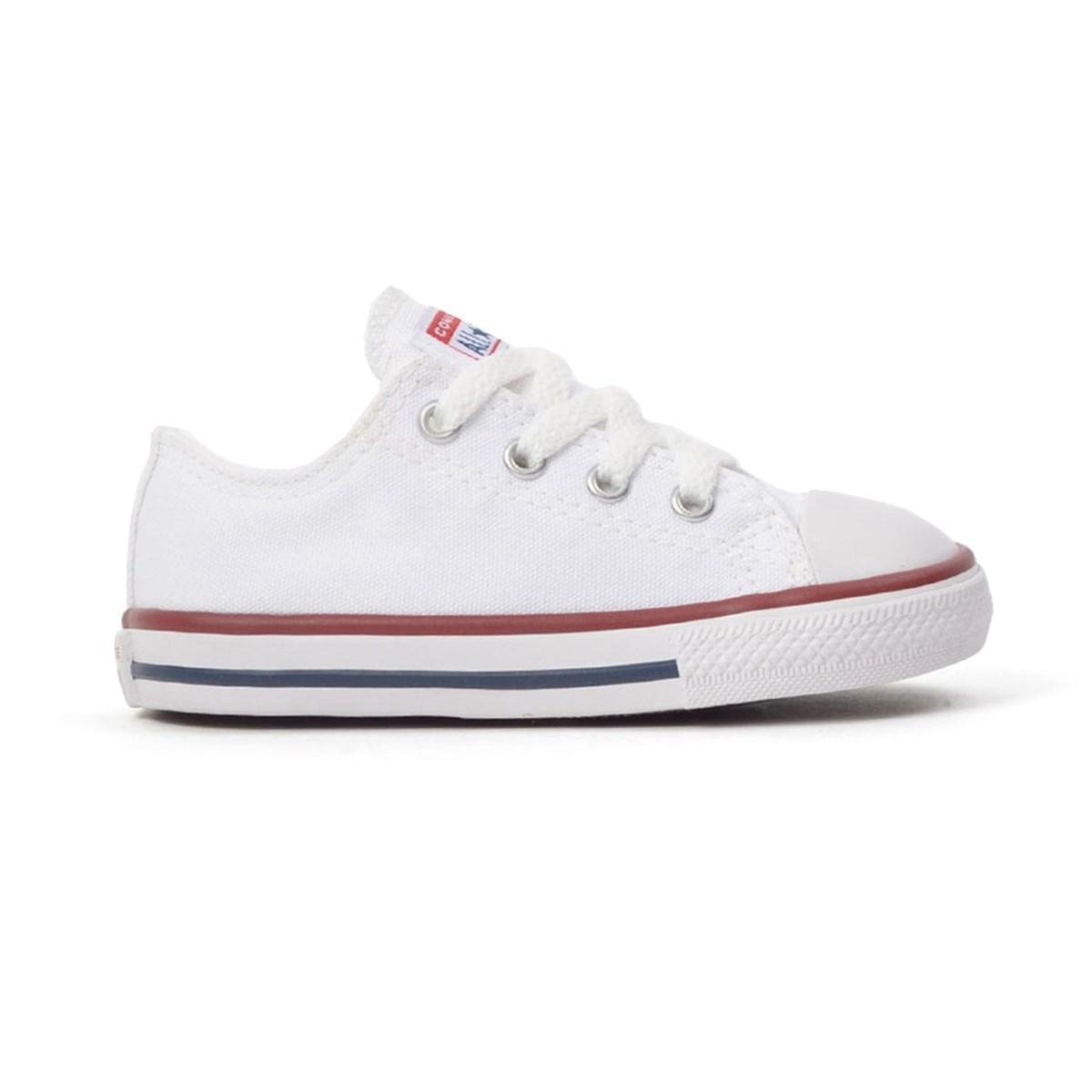 Tênis Converse All Star Chuck Taylor OX Kids Branco 3