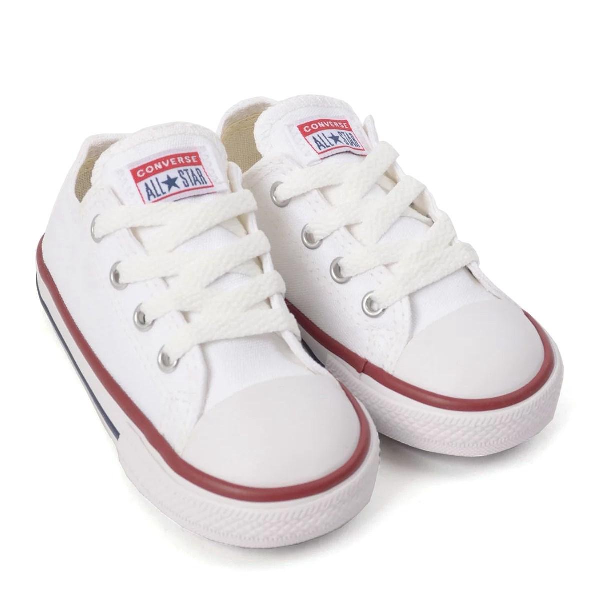 Tênis Converse All Star Chuck Taylor OX Kids Branco 1
