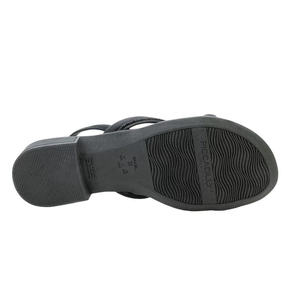 Sandália Piccadilly Taila Feminino Preto 4