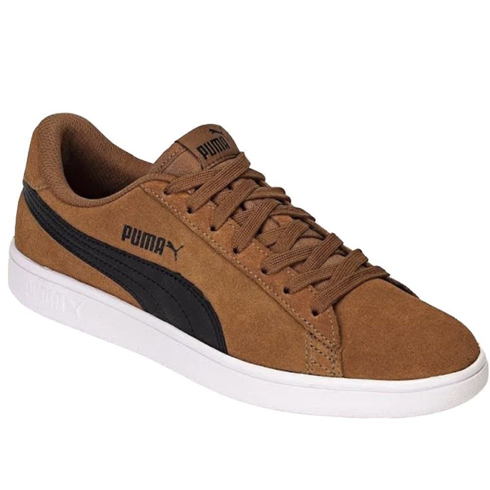 Tênis Puma Smash V2 Unissex Marrom 1