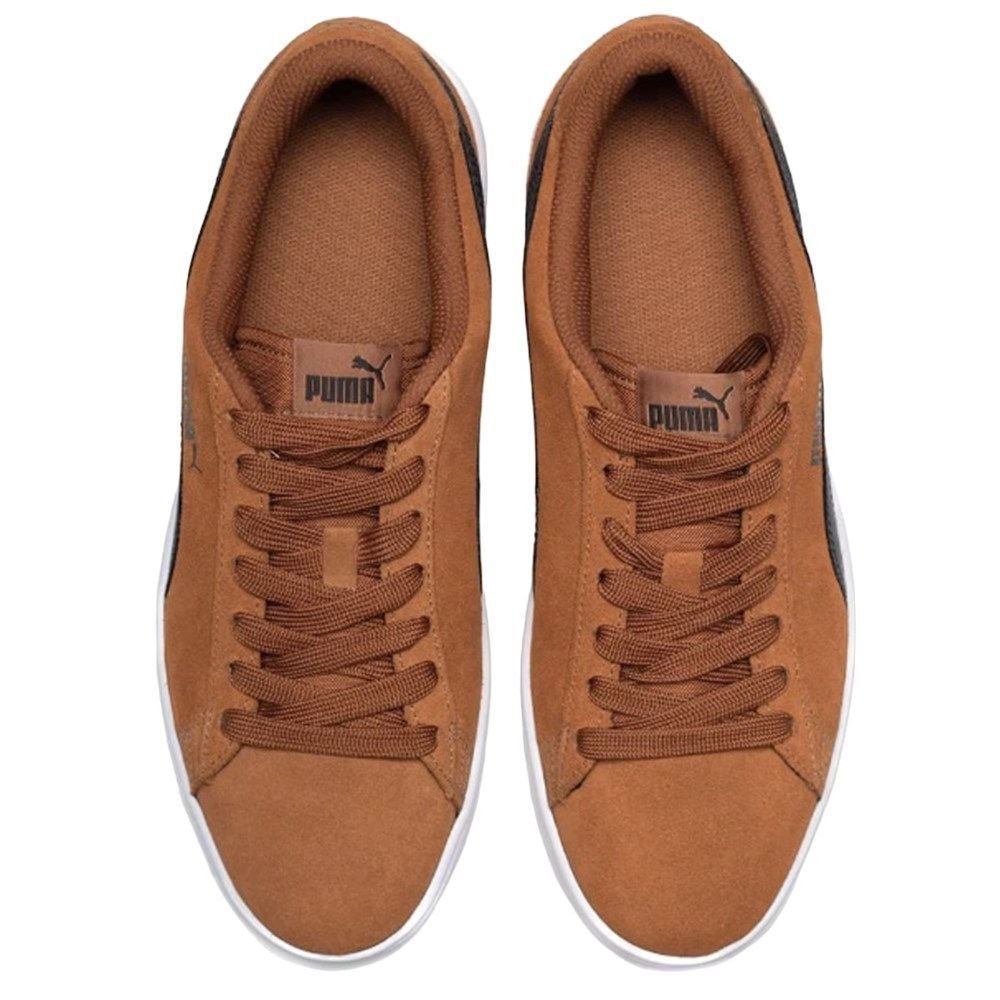 Tênis Puma Smash V2 Unissex Marrom 2