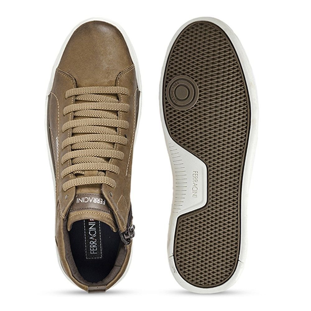 Sapatênis Ferracini Star Cano Médio Masculino Marrom 3