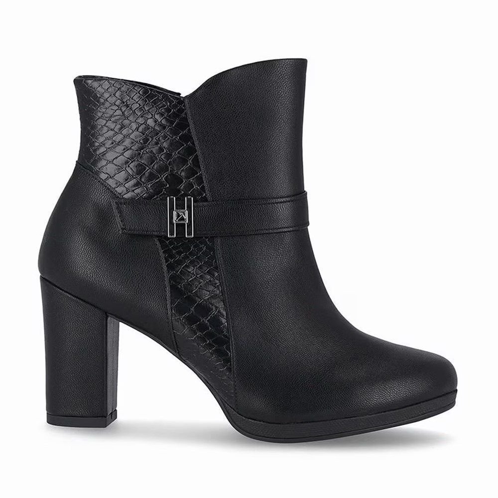 Bota Piccadilly Deise Feminino Preto 1