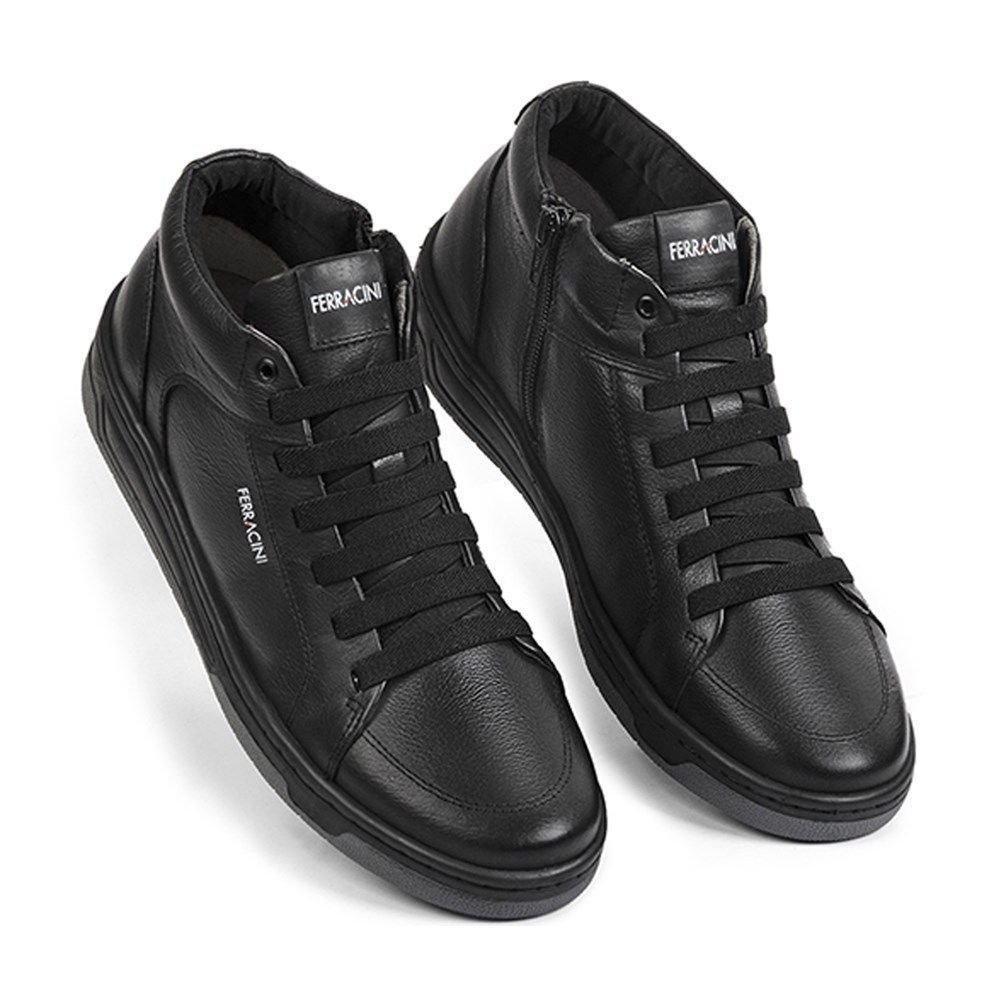 Sapatênis Ferracini Vox Cano Médio Masculino Preto 2