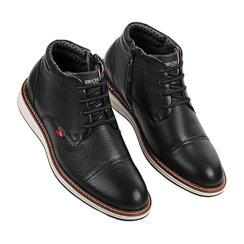 Bota Ferracini Kingston Masculina Preto 2
