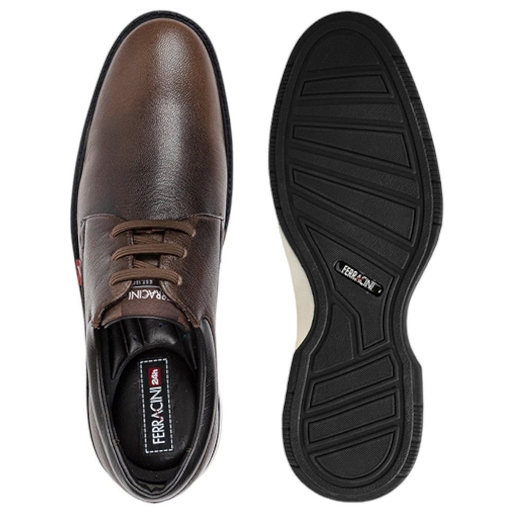 Sapato Ferracini Sky Masculino Marrom 3