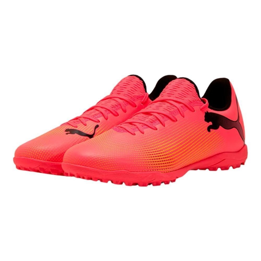 Chuteira Society Puma Future 7 Play TT Rosa 2