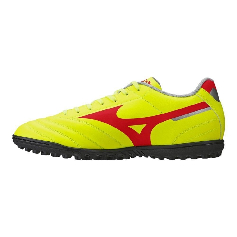 Chuteira Society Mizuno Morelia Club AS Amarelo/Vermelho 4
