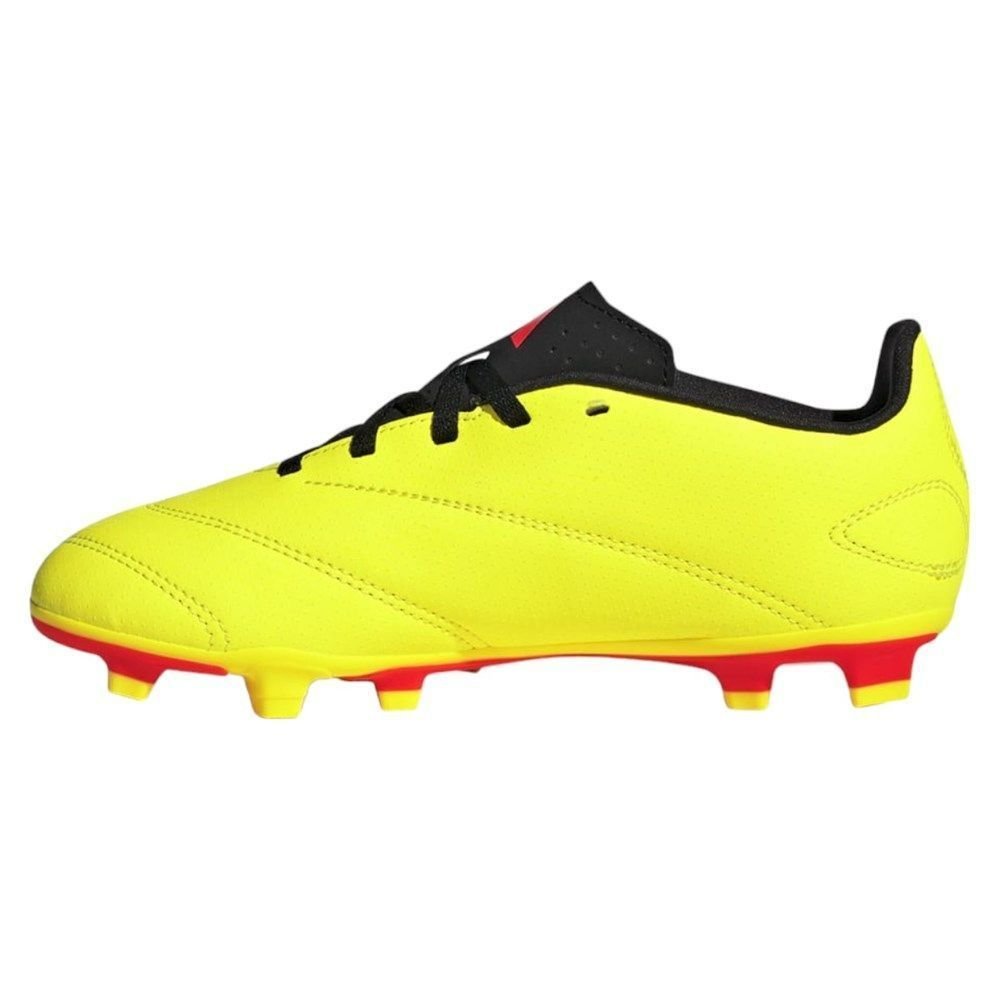 Chuteira Campo Adidas Predator 24 Club Infantil Amarelo/Preto/Vermelho 2