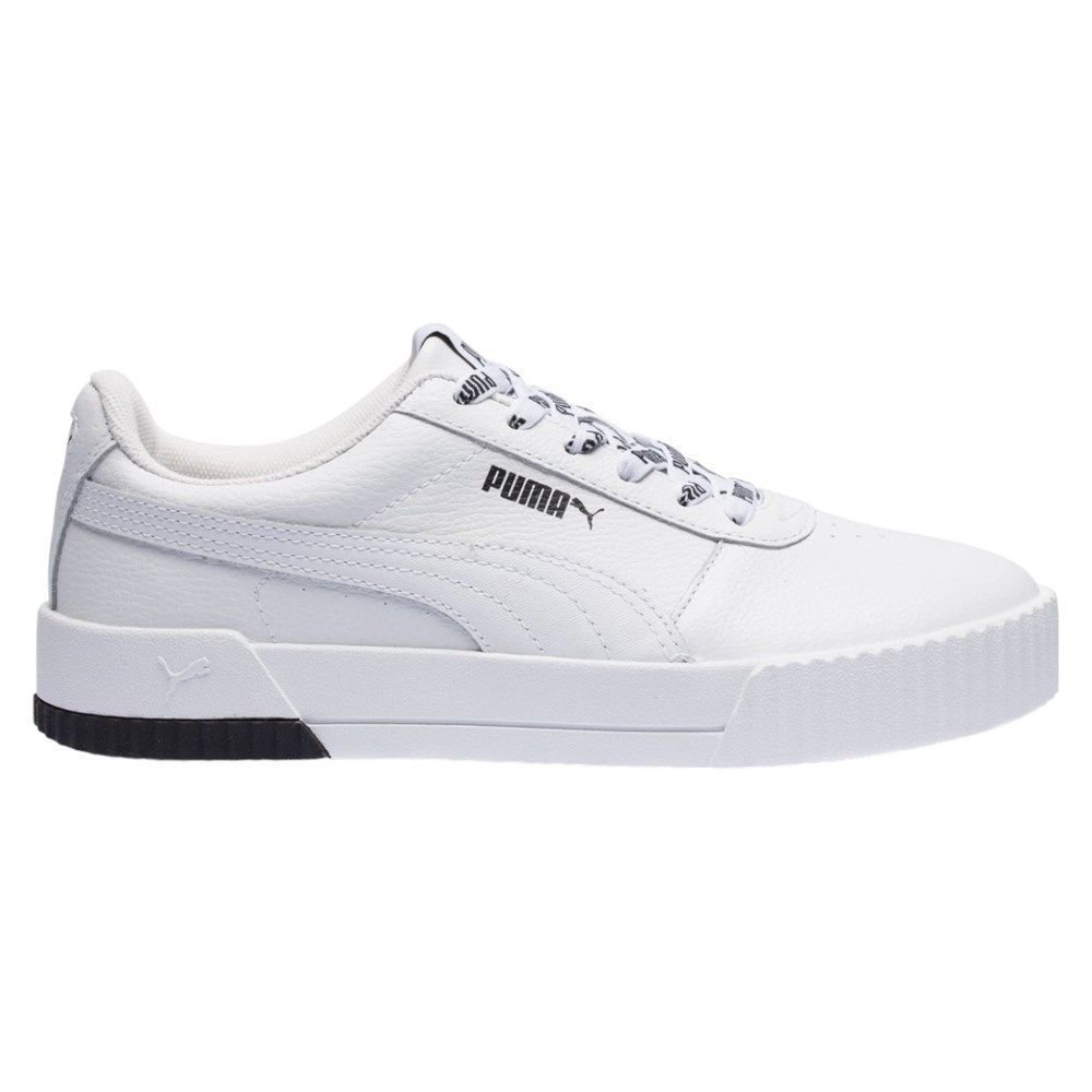 Tênis Puma Carina Logomania Feminino Branco 1