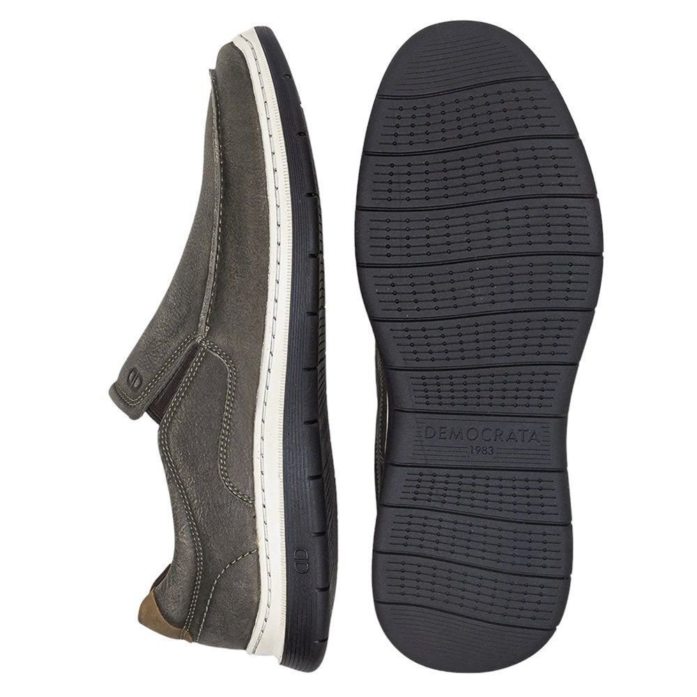 Sapatênis Democrata Easy Leave Masculino Marrom 3