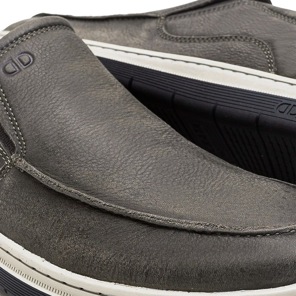 Sapatênis Democrata Easy Leave Masculino Marrom 4