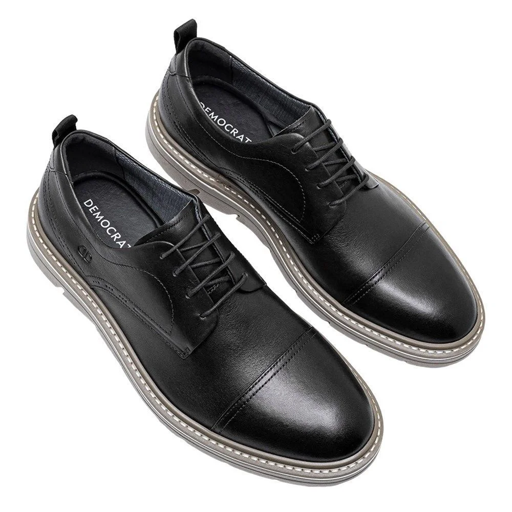 Sapato Democrata Metropolitan Jeff Masculino Preto 2