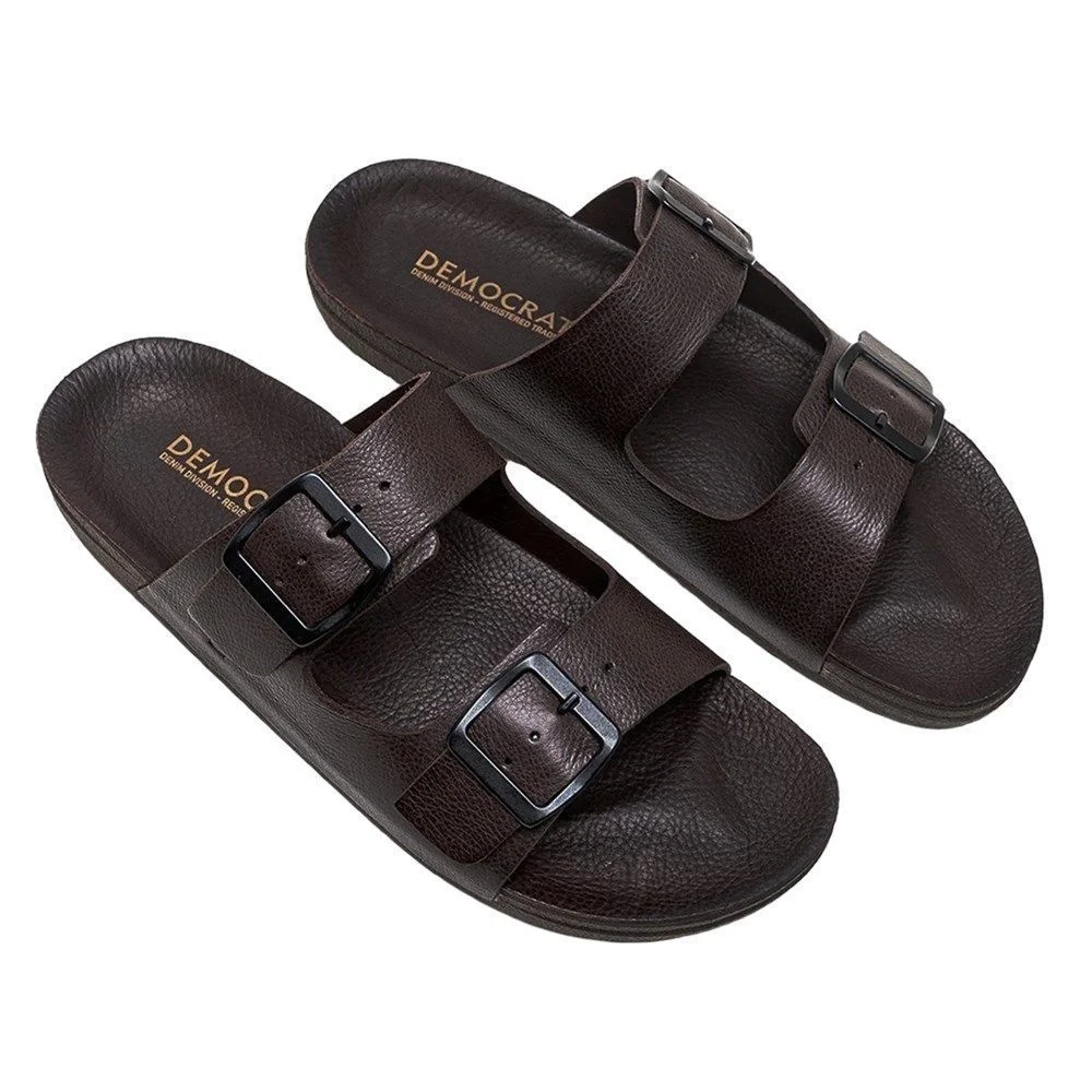 Sandália Democrata Easy Weekend Masculina Marrom 2
