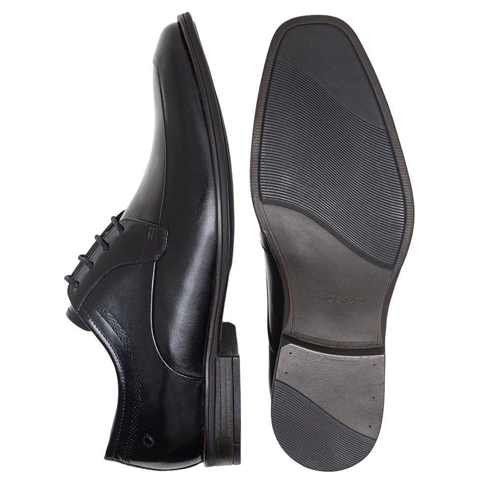 Sapato Democrata Metropolitan Clooney Masculino Preto 3