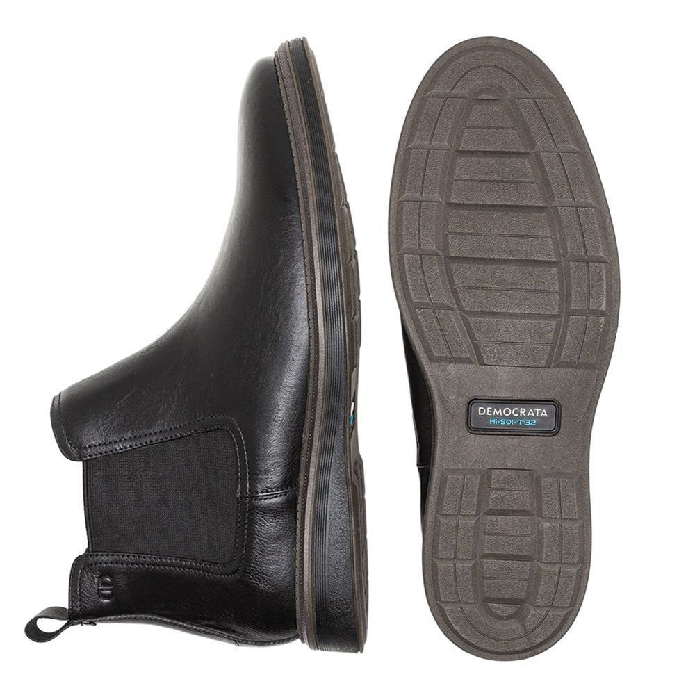 Bota Democrata James Hi-Soft Masculina Preto 3