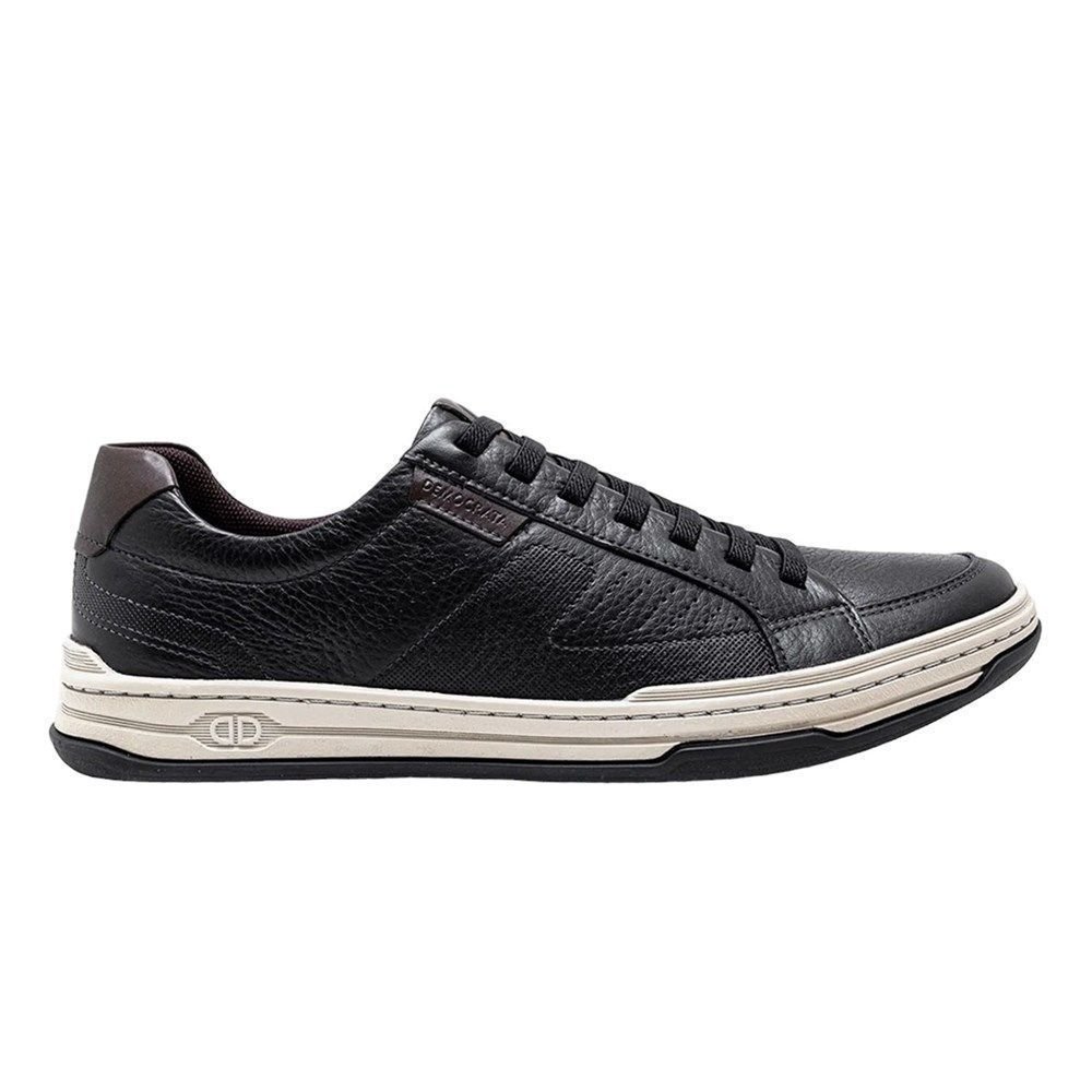 Sapatênis Democrata Denim Jay Masculino Preto 1