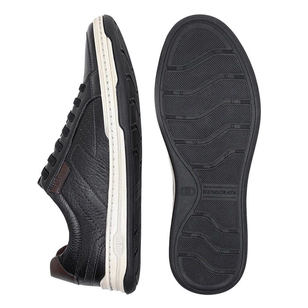 Sapatênis Democrata Denim Jay Masculino Preto 3