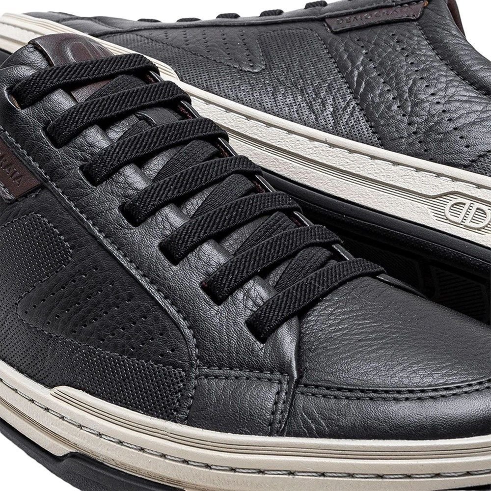 Sapatênis Democrata Denim Jay Masculino Preto 4