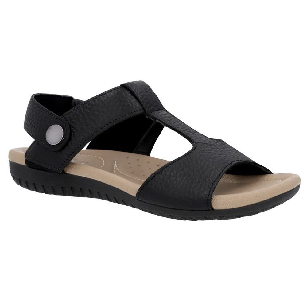 Sandália Usaflex Relax Baixa Feminina Preto 2