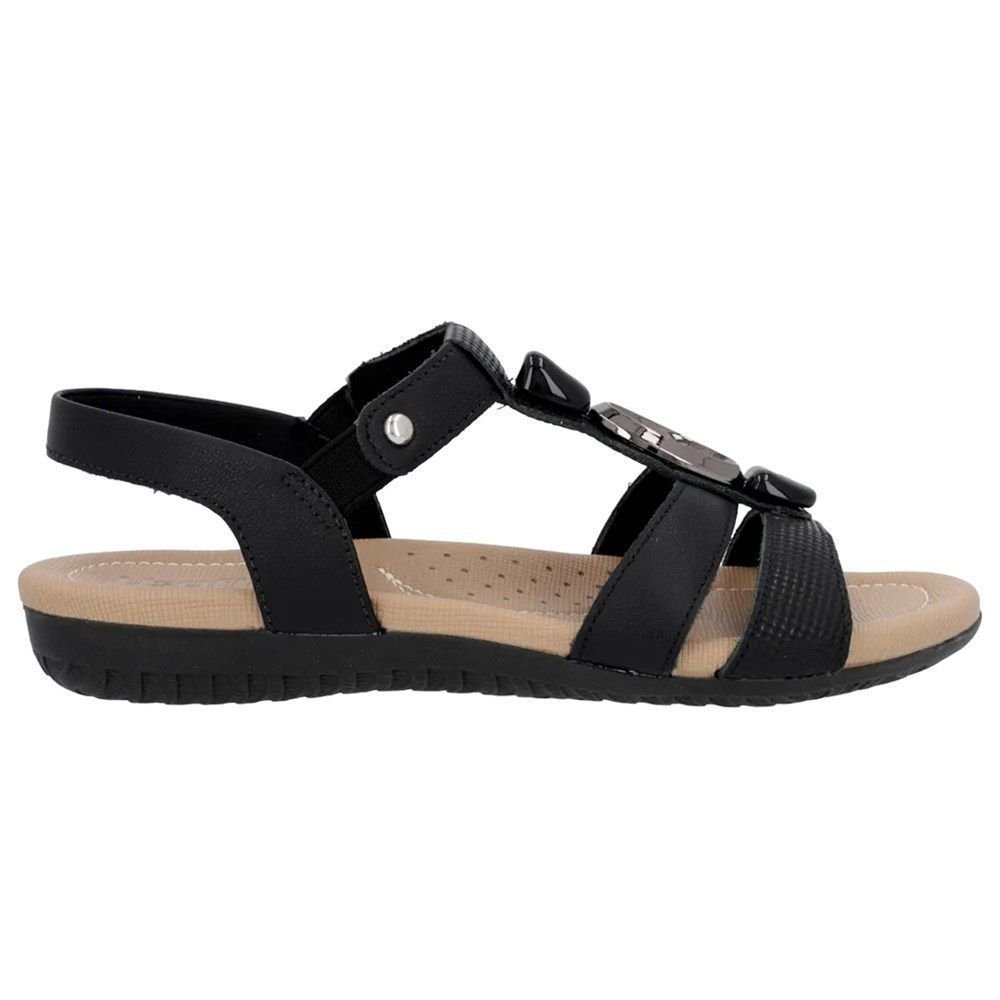 Sandália Usaflex Tresse Feminina Preto 1