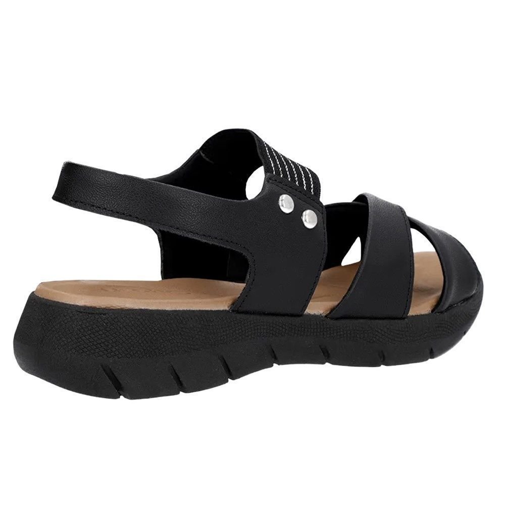 Sandália Plataforma Usaflex Valise Feminina Preto 3
