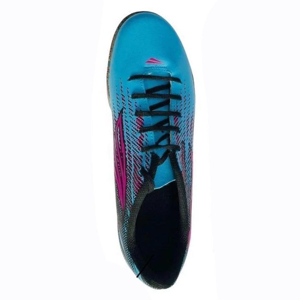 Chuteira Futsal Penalty Tornado Masculino Azul/Rosa 3