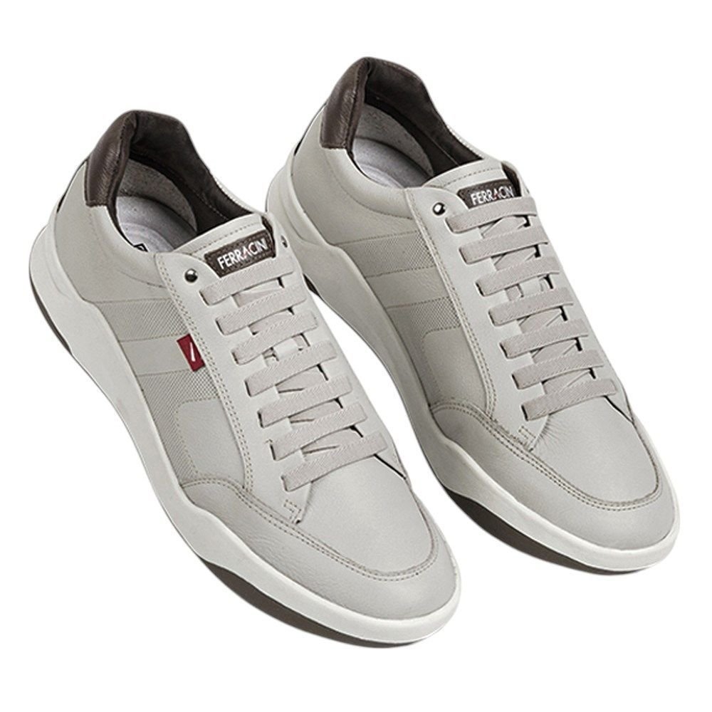 Kit Sapatênis Ferracini Wind + Cinto Cinza 2