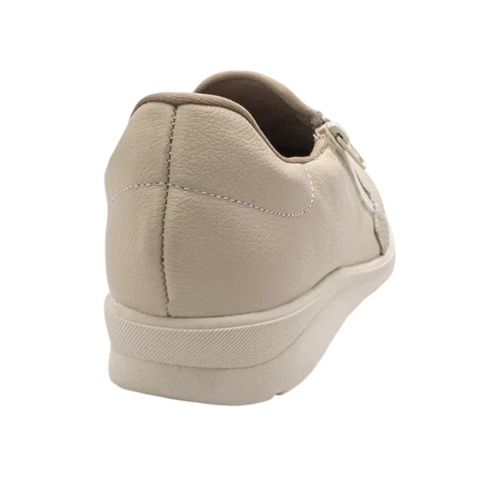 Tênis Usaflex Slip On Feminino Bege 2