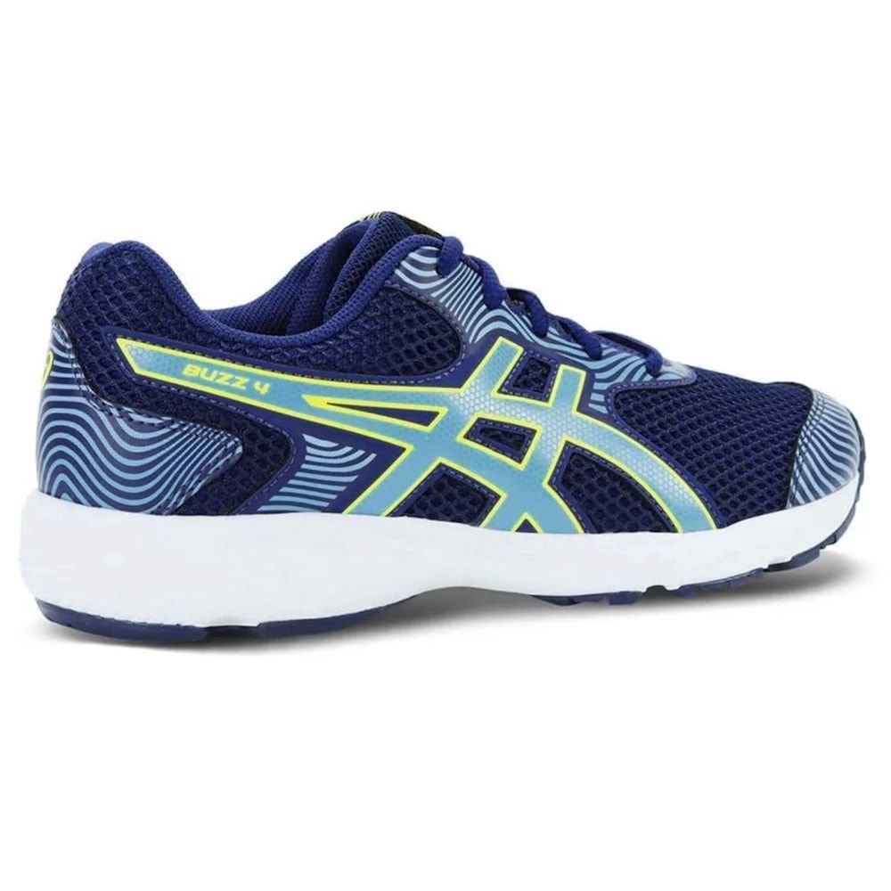 Tênis Asics Buzz 4 Infantil Azul 3