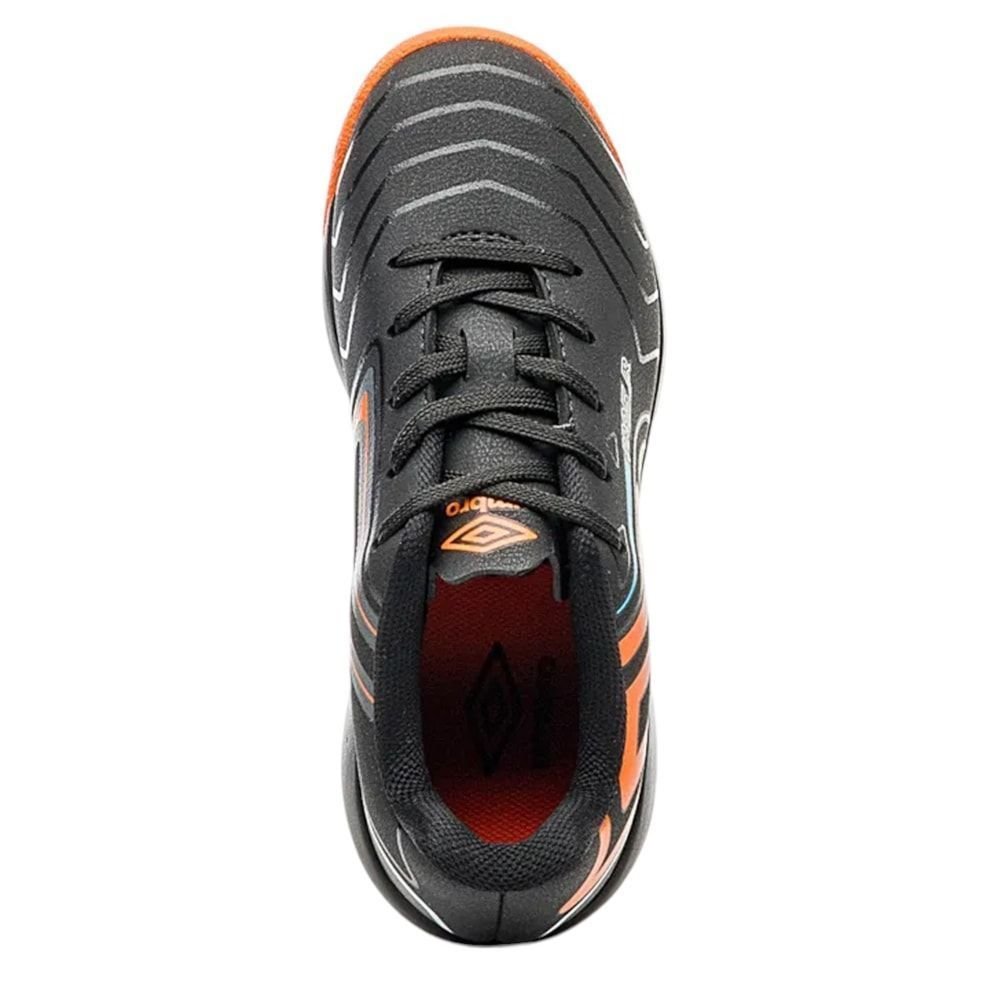 Chuteira Futsal Umbro Pro 5 Jr Preto 4