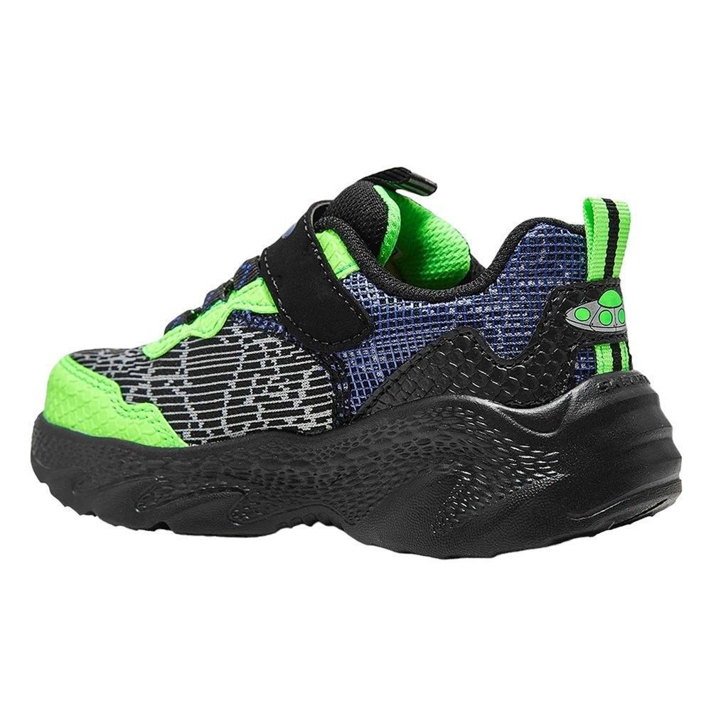 Tênis Skechers S Lights Creature Lights Infantil Preto 2