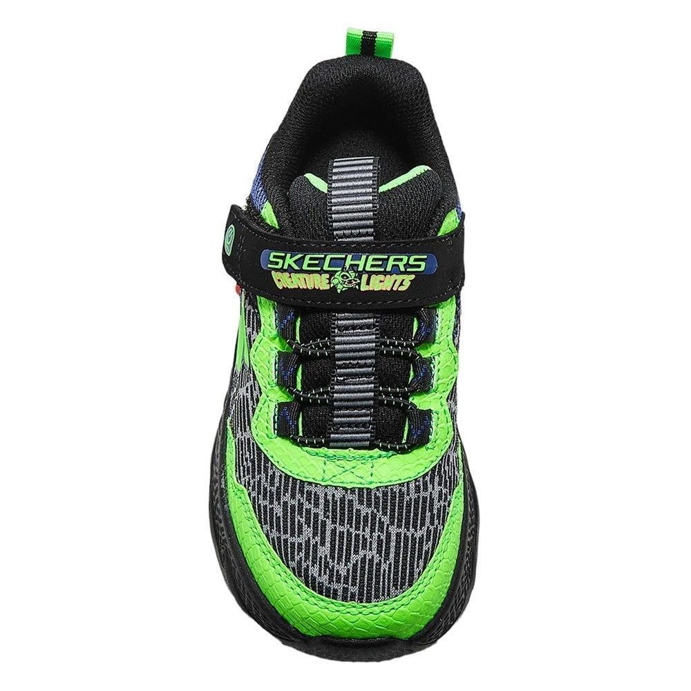 Tênis Skechers S Lights Creature Lights Infantil Preto 3